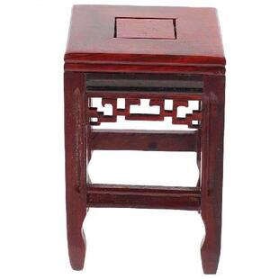 Flower Sturdy Planter Wood Display Pedestal Base Rack Pot