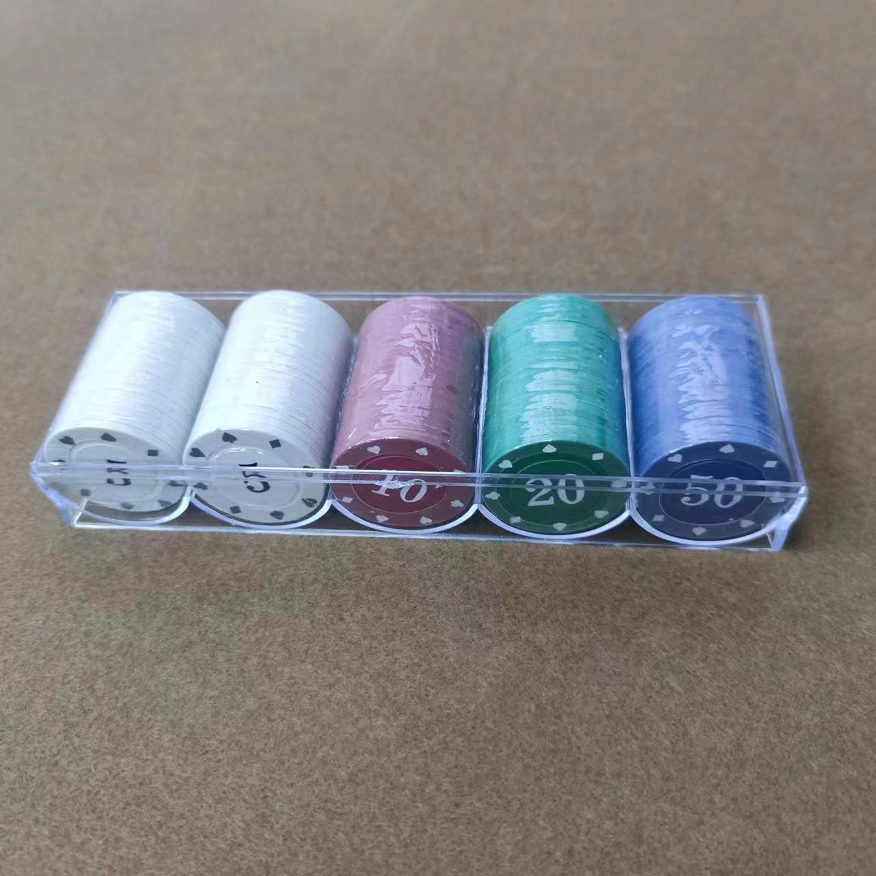筹码币德州扑克筹码卡片棋牌室麻将馆专用码打麻将用筹码代币牌卡图片