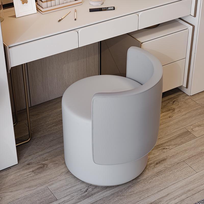 轻奢卧室化妆梳妆北欧椅子网红简约女生靠背梳妆台凳子家用ins