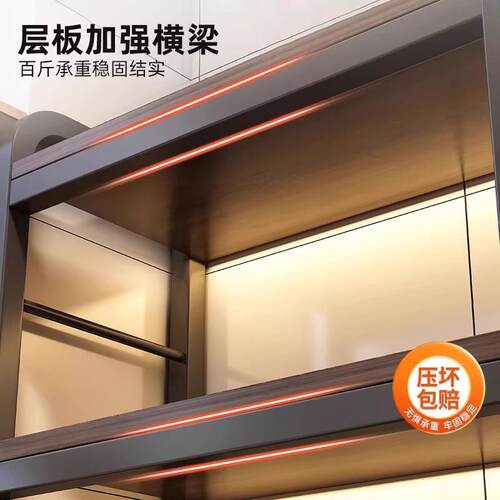 厨房置物架落地多层微波炉收纳架果蔬架子家用多功能菜篮子储物架