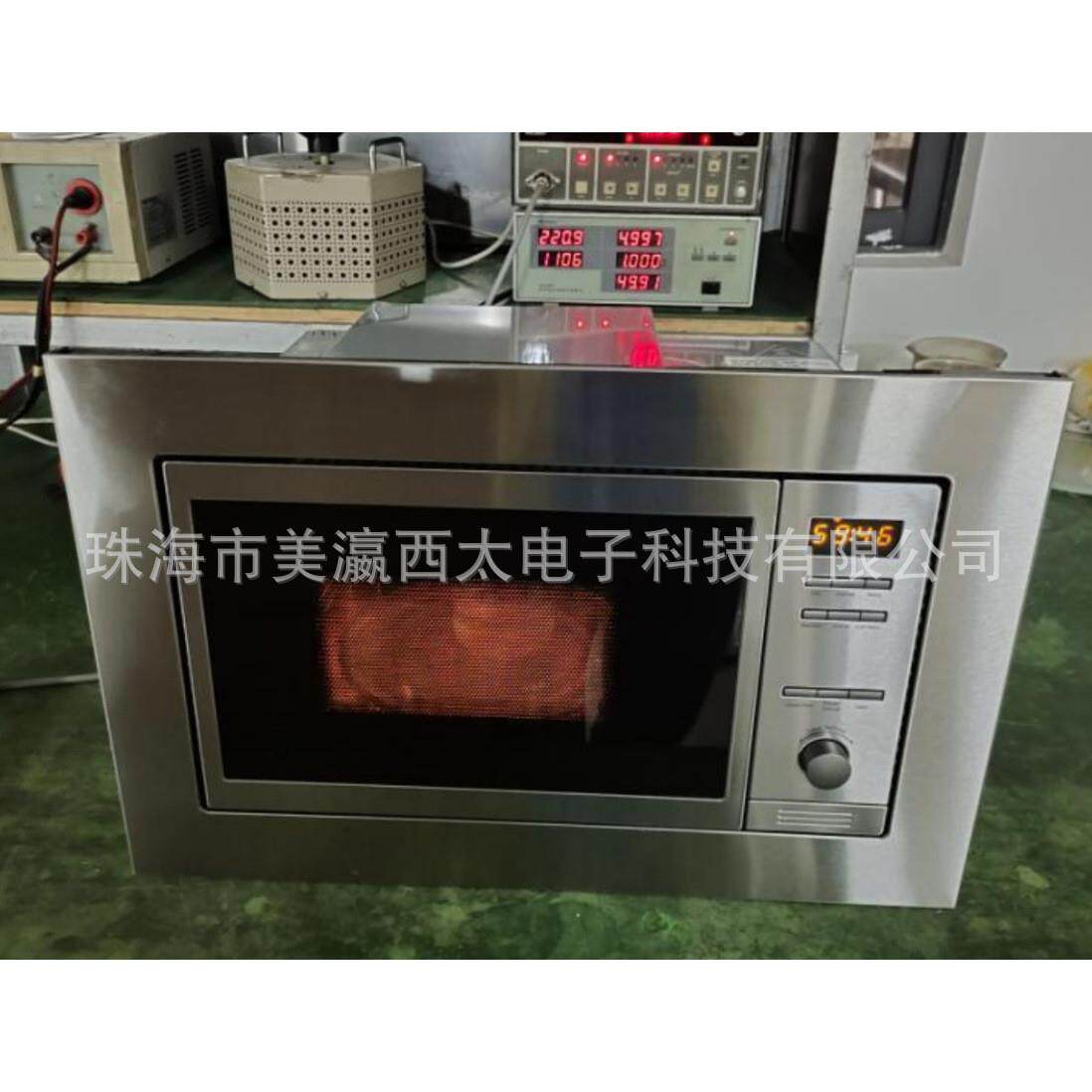 外贸出口家用电器不锈钢嵌入式微波炉带烧烤功能