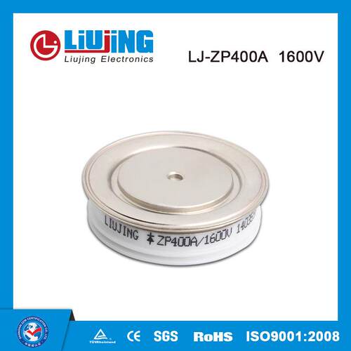 柳晶平板半凸型ZP400A1600V大功率整流二极管充电设备电镀