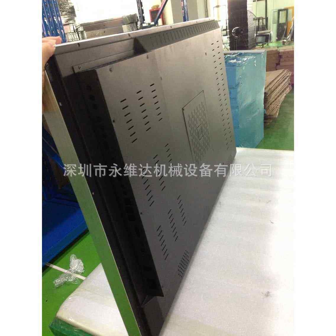55寸壁挂触摸一体广告机外壳 显示器钢化玻璃触摸一体机套料外框