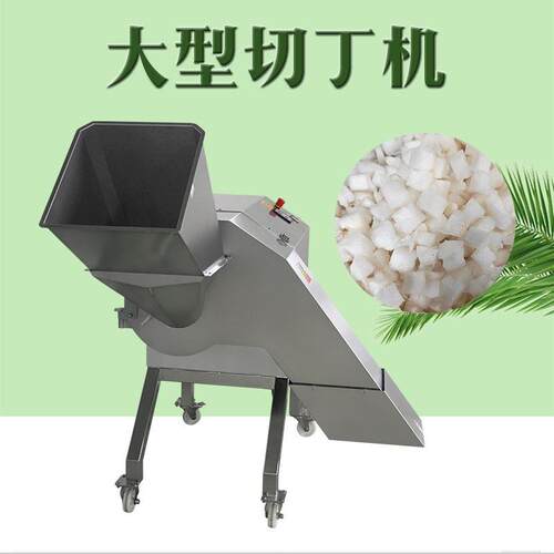 新鲜预制菜加工设备大型果蔬三维切丁机速切丁机土豆胡萝卜九盈