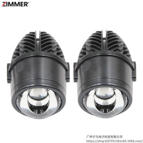 ZIMMER跨境新款2.0英寸LED单直射雾灯R22远近光一体汽车通用