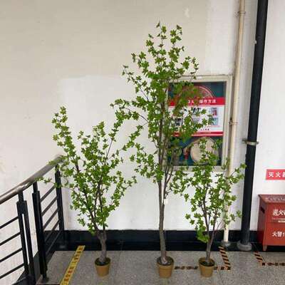 工厂店仿真树吊钟马醉木盆栽园艺客厅假绿植小树造景装饰家居摆件
