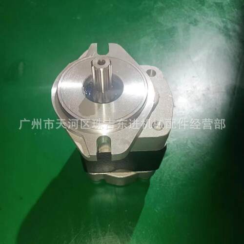 SHIMADZU岛津SGP1A32D2H9-L轮挖齿轮泵 GEAR PUMP 左旋油管底部
