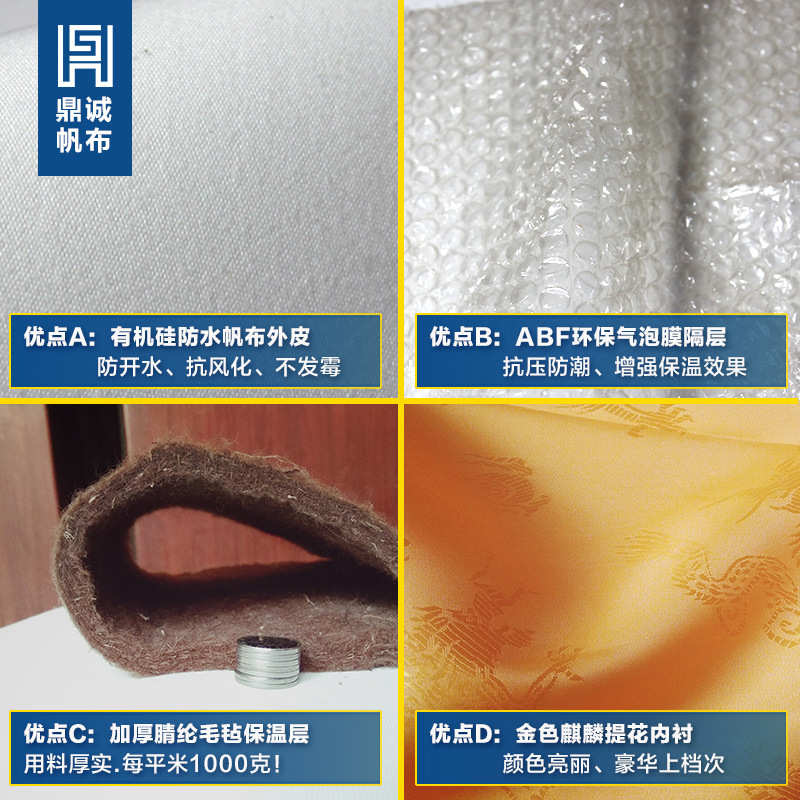 四季保暖防雨帆布蒙古包帐篷农家乐移动餐饮住宿户外烧烤庭院促销