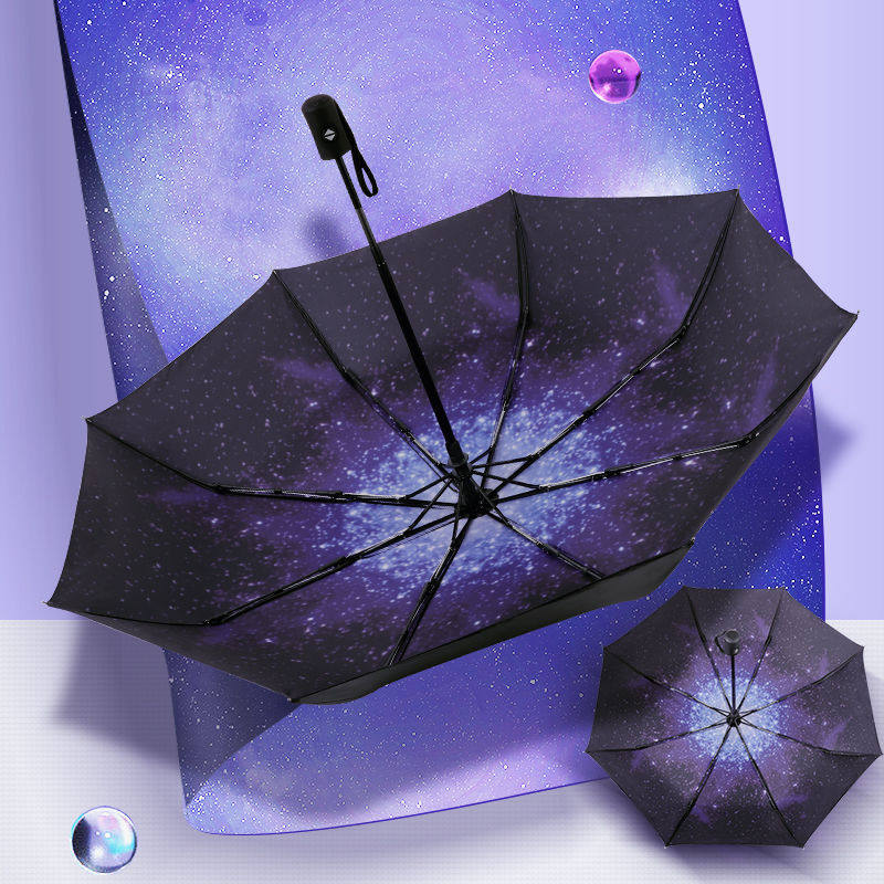 ins Umbrella student Korean Edition rain or shine Dual use fold Automatic umbrella Sunscreen ultraviolet-proof Parasol Sunshadein the Home Daily , Umbrella/Rain gear/Rain/Moistureproof , Umbrella  category - from Buy2taobao.com to provide professional Taobao agent buy service