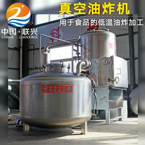 脆枣加工设备 脆枣真空油炸机 生产脆枣专用设备果蔬脆片加工机器
