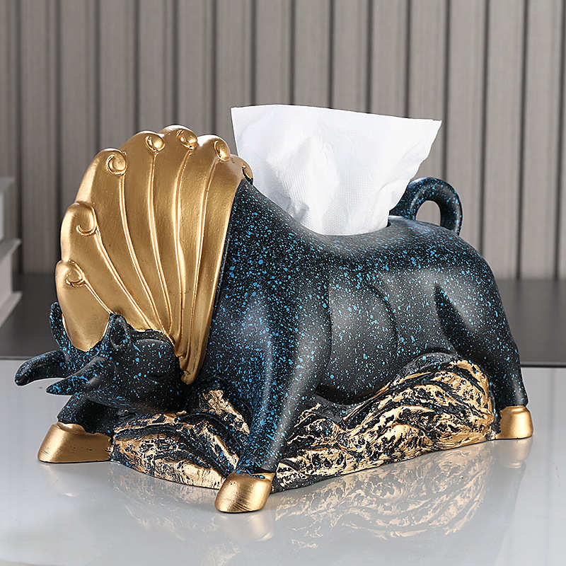 北欧工艺品收纳盒个性设计纸巾盒桌面摆设客厅卧室茶几抽纸盒