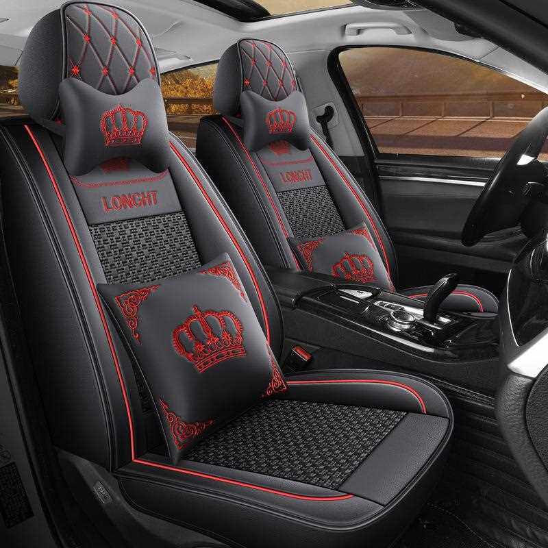 新款直销五座通用汽车座套全包四季专用汽车坐垫冰丝座椅套皮革坐