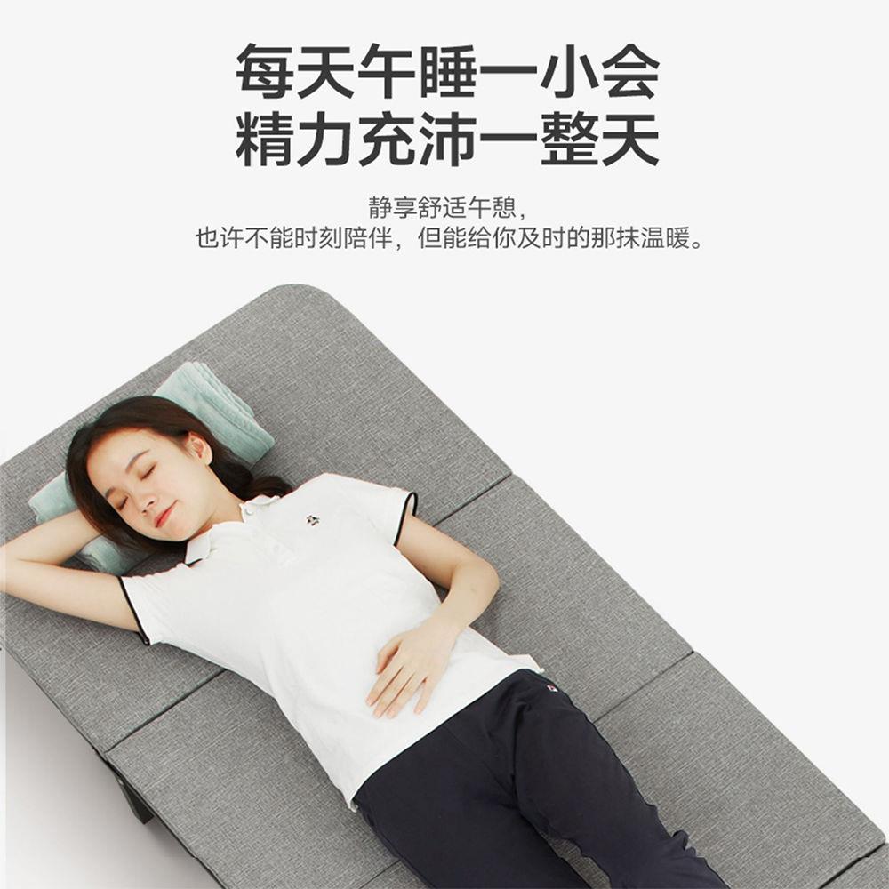 单人折叠床午休床成人折叠床办公室午睡神器折叠床单人便携式四折
