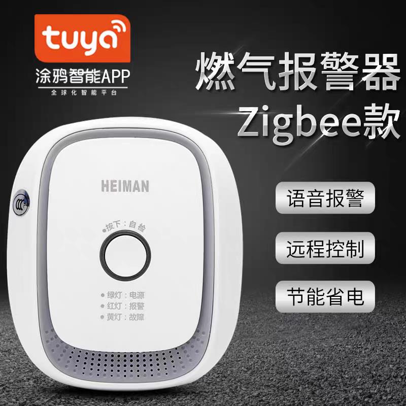 涂鸦燃气警报器家用瓦斯警报器厨房瓦斯液化气检测泄漏zigbee
