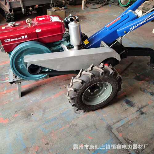 电力设备手扶拖拉机绞磨收线绞盘电缆牵引机大马力柴油机可移动
