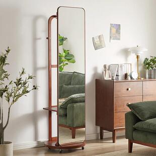 家逸旋转穿衣试衣镜装 家用镜落地镜全身子舞蹈JKG镜镜服店镜子