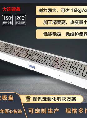 磨刀机用电磁吸盘磨用机床磁力磁台XZ11-160X1680型磨用电磁吸盘