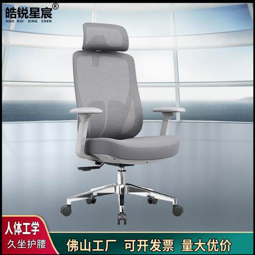 人体工学椅电脑椅家用舒适久坐办公椅学习椅子电竞座椅转椅书房椅