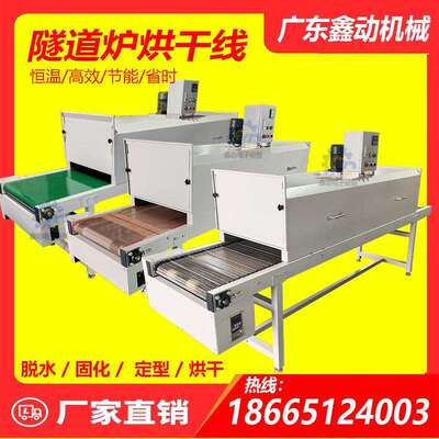 高温隧道炉网带烘干 干机网版印刷油墨烤漆喷油拉五金烤箱工业烘