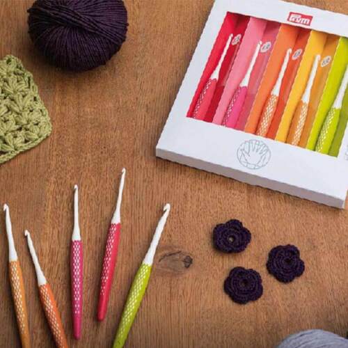 德国Prym钩针红点设计奖 红胖子 蓝胖子 塑料钩针 独立包装