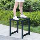 家具支架台脚台架 脚架置物架 四方铁架子桌腿支架 桌子架高架子