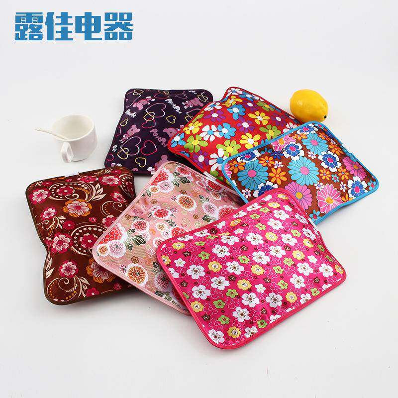 充电热水袋防爆暖被窝水电分离内胆不可拆洗丝光热水袋