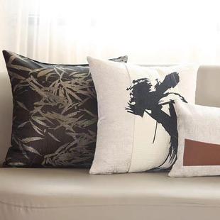 新间式 BDK抱枕沙发厅靠垫方枕样板酒店客中靠包