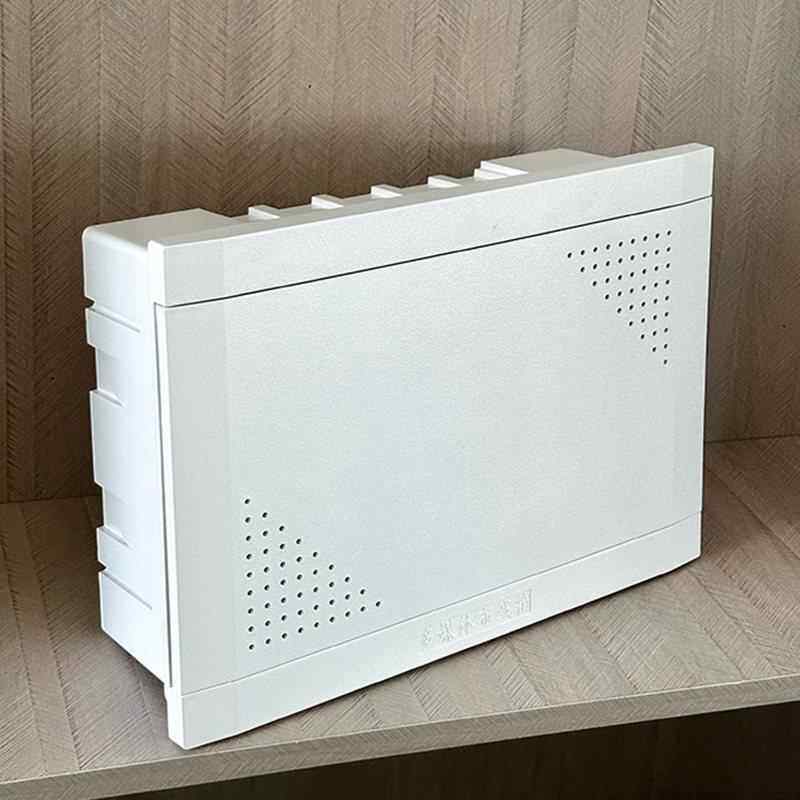 家用暗装多媒体箱弱电箱网路箱入户信息箱光釺集线箱布线箱配电箱