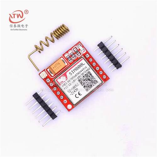 Sim800L Gprs适配器板Gsm模块Microsim卡小体积核心板