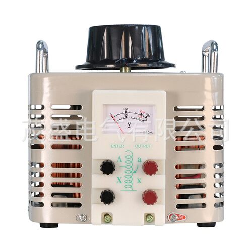 茂盛调压器0-250v可调电压单相自耦式500VA调压变压器220v电压