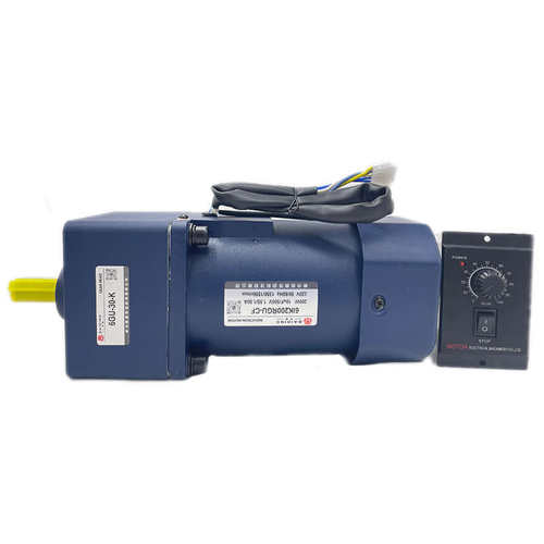 6ik200rgu-cf200W齿轮减速电机220v单相交流三相马达纯铜大功率