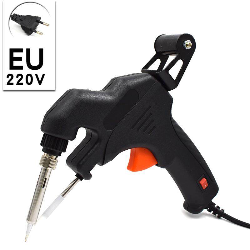 高档手动锡枪58焊6欧规美焊规锡电铁半自动送锡工具出锡电烙烙铁