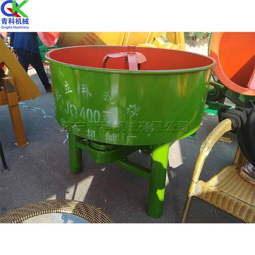 螺旋循环工地拌料机1.5m直径圆桶搅拌机混凝土砂浆平口搅拌机