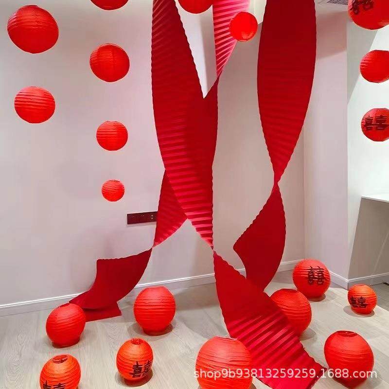 婚庆道具瓦楞纸加长波浪纸花场景布置褶皱纸婚房装饰折叠纸,节庆用品/礼品,陪嫁用品套装,淘宝优惠券,粉丝福利购,淘宝优惠卷