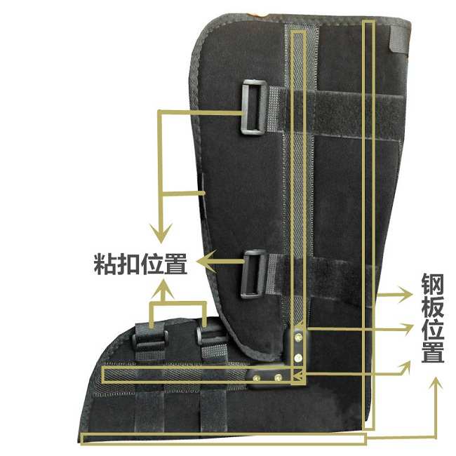 家用护踝 踝关节固定支具 护脚踝护具 脚腕扭小腿石膏夹板