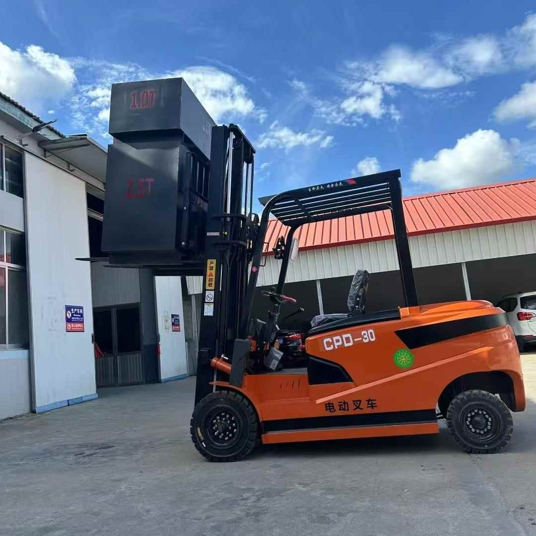 工厂跨境出口新能源电动叉车0.5吨~.5吨物流仓储电动搬运车