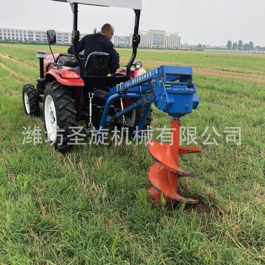 小型挖坑机打窝植树可配套20到90马力拖拉机