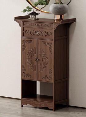 新立中式现供台家用简约带柜桌门案角代案仿古中式卧室PRT小户型