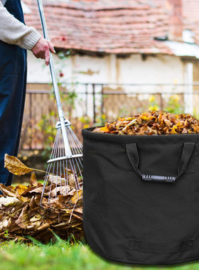 新款花园袋农林树叶绿色收纳袋落叶袋园艺工具绿色园林袋工厂直供