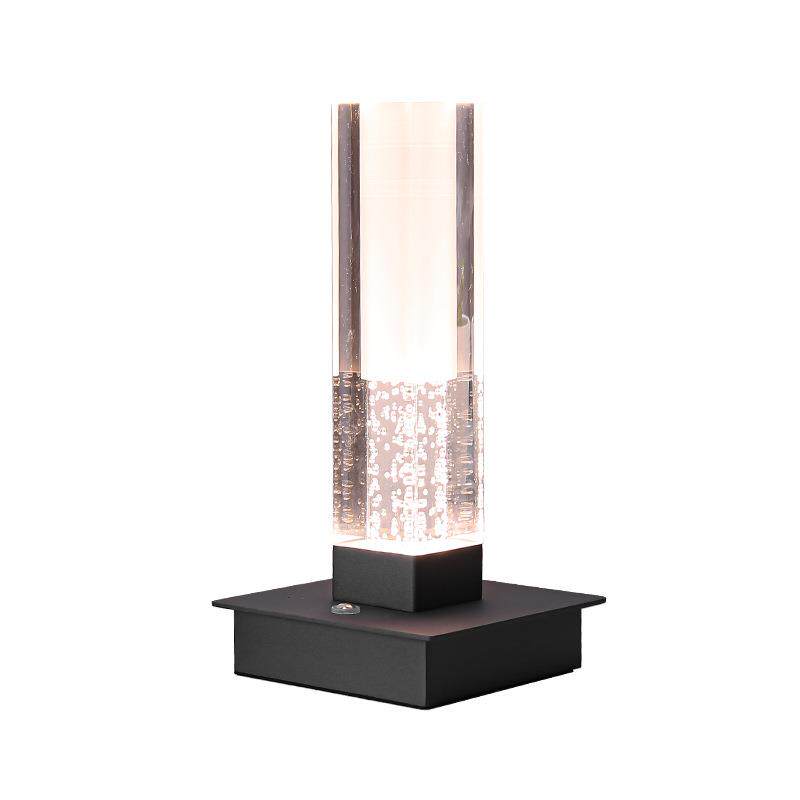 亚克力气泡方管充电台灯卧室床头装饰氛围灯酒吧触摸开关感应台灯