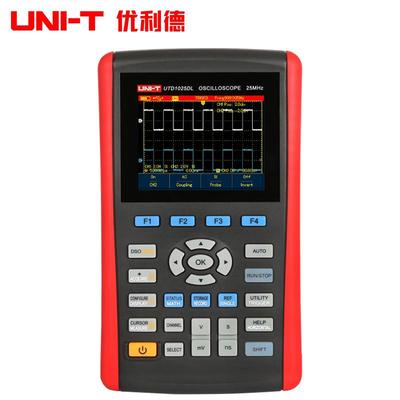 精品小型高精度便携式优利德万用表数字示波器手持式50双通道示波