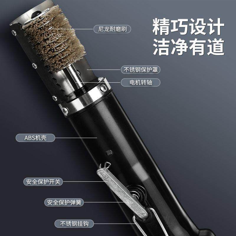 电动刮蹄猪手猪头熏焦黑黑清洁猪电动毛刷洁牛羊JNR腿脚头火烧清