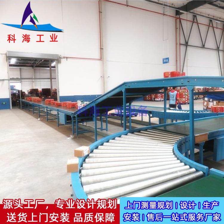 非标设计规划智能仓储电商物流输送线 电商仓储进出入库物流线