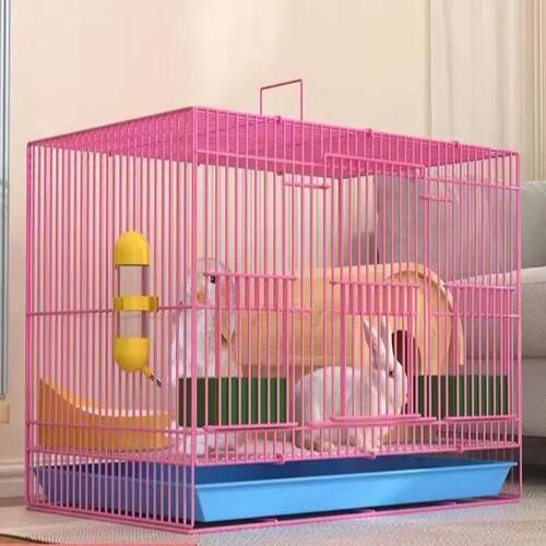 兔子笼家用特大号幼兔小兔笼荷兰猪笼小鼠笼龙猫笼室内带厕所兔笼