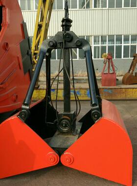 单绳抓斗XCZ7单绳悬挂抓斗单钩落地开单绳抓斗