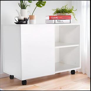 办公室文件柜子储物柜收纳柜矮柜资料柜打印机工作台桌侧边柜带轮
