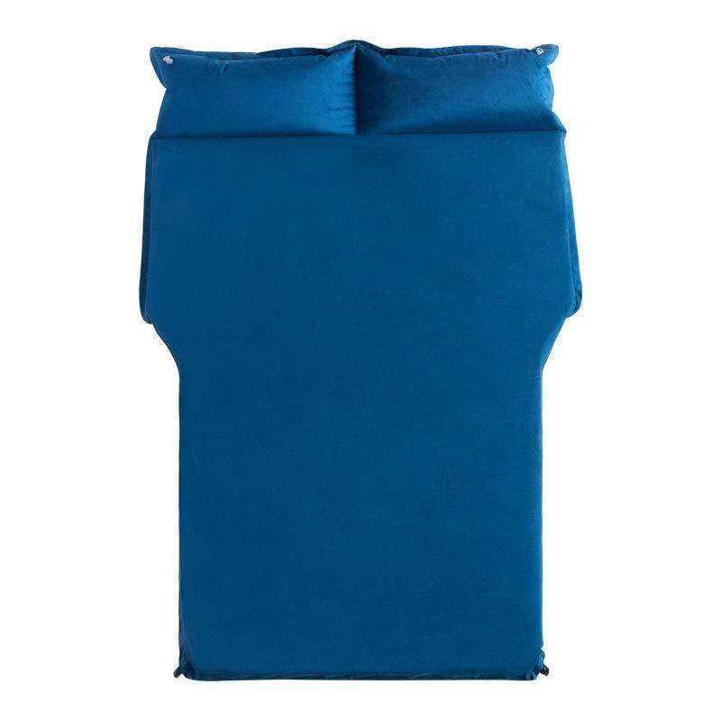 麂皮绒车载垫户外野营双人自动充气垫可折叠车载后备箱充气垫