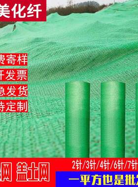 绿色盖土网建筑工地防尘网聚乙烯盖土网防尘绿化网盖土盖煤盖沙网