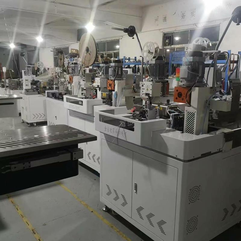 全机动裁线剥皮端压子机压接单头打端GJM沾锡机五线剥自皮扭线端