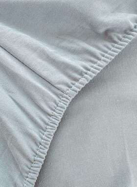 秋冬LMR-2025加纯尘简约全棉磨厚毛单床笠纯棉床罩家用酒色店床垫
